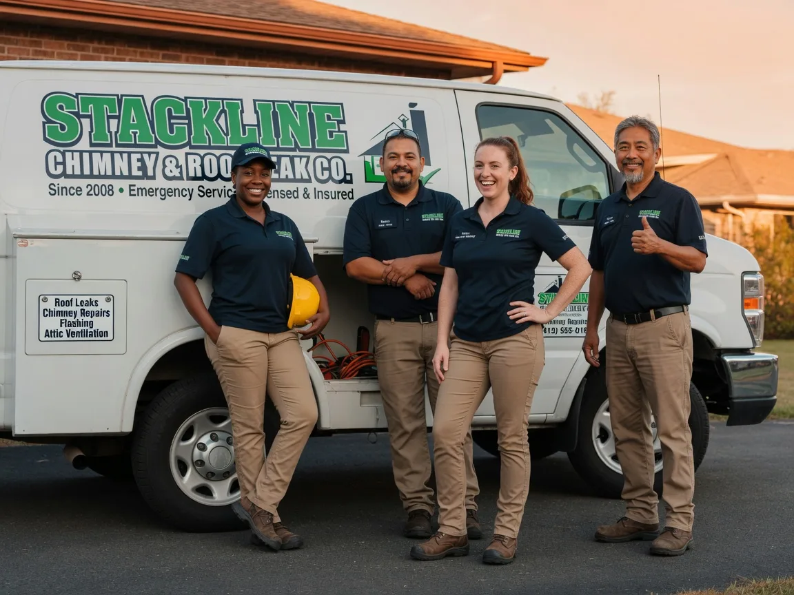 Chimney flashing repair company in Ramseur, NC
